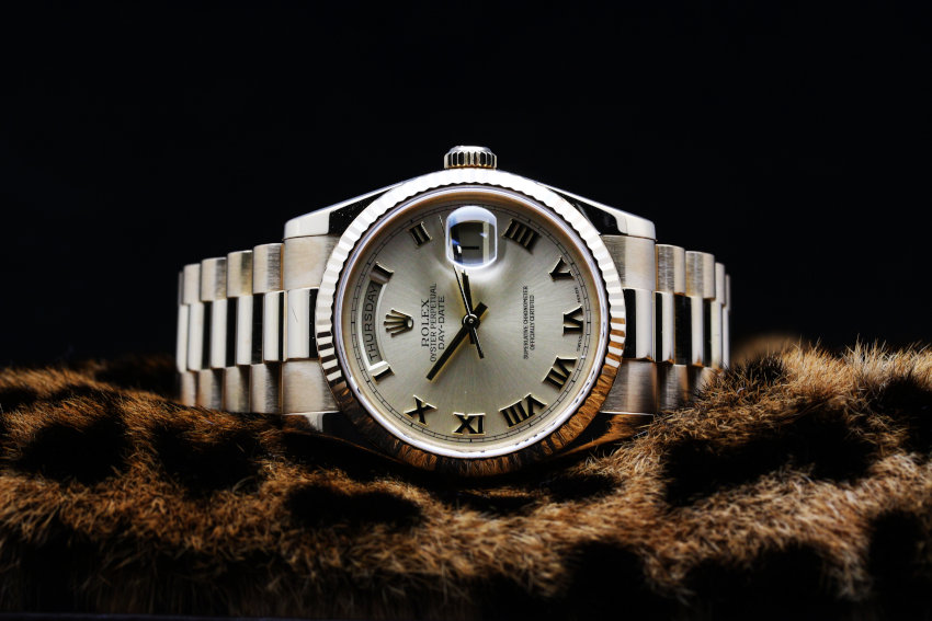 ROLEX DAY-DATE OYSTER PERPETUAL K18YG Ref.118238